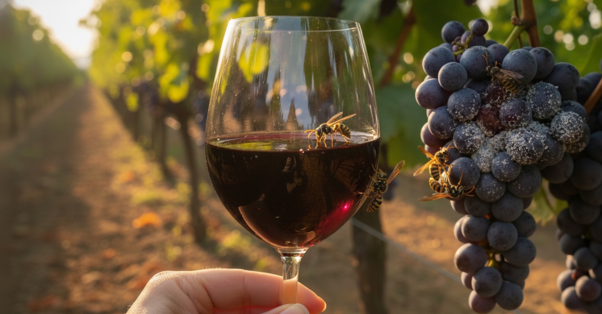 ¿Por qué las avispas pueden mejorar el vino?
